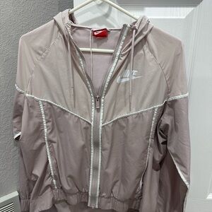 Nike Light Pink Windbreaker Jacket